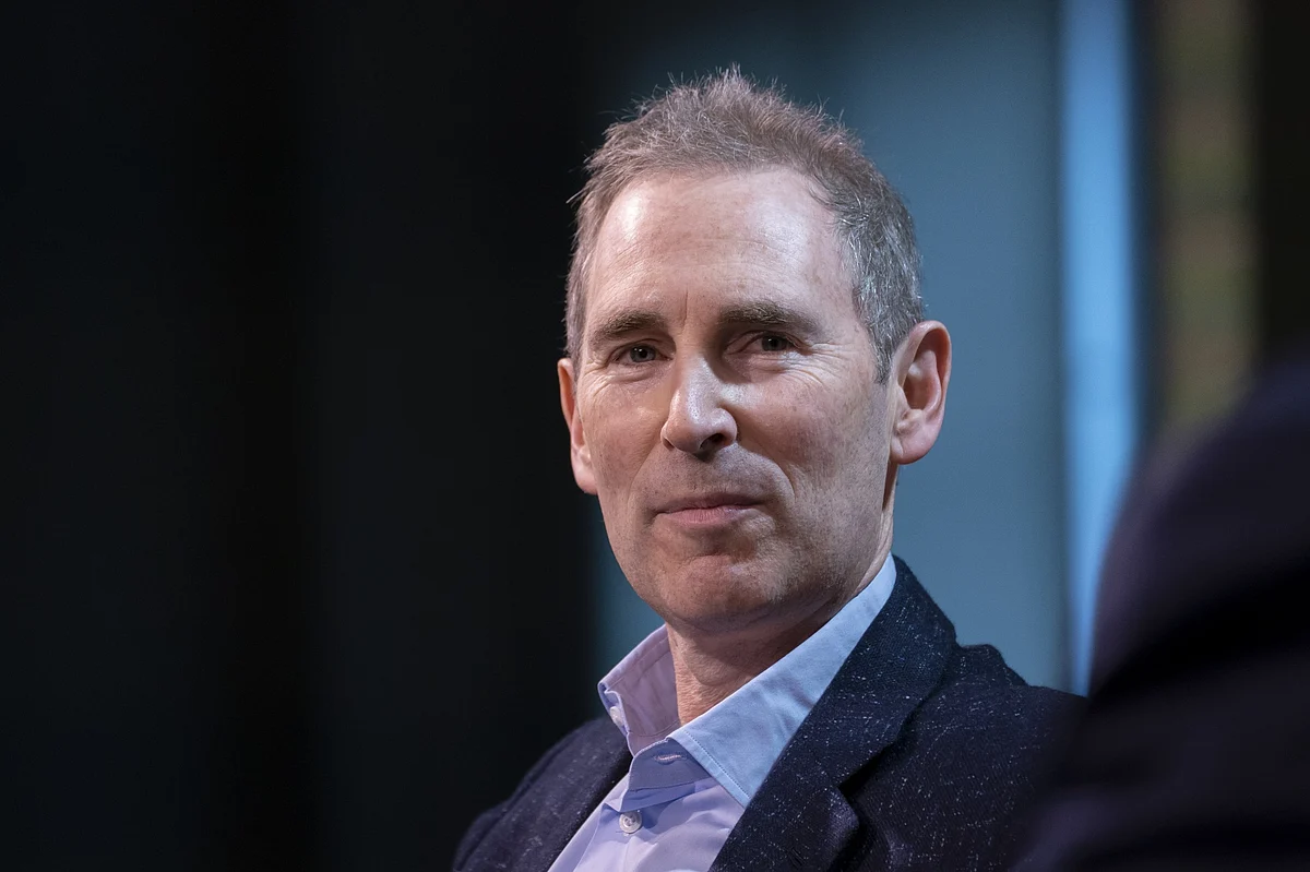Andy Jassy Photographer: David Ryder/Bloomberg