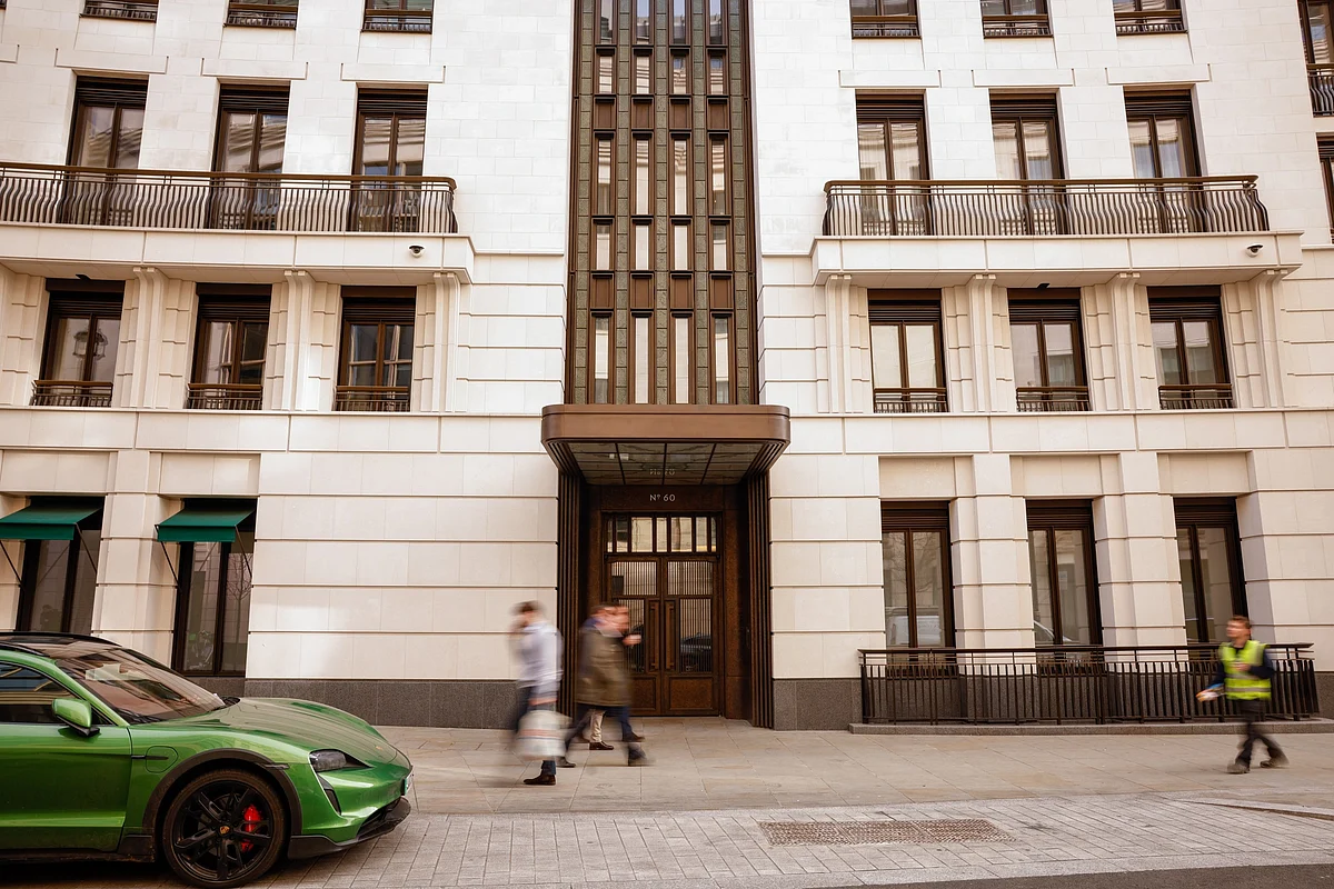 The 60 Curzon residential development in Mayfair where insolvency experts from Interpath Advisory have been appointed.Photographer: Jason Alden/Bloomberg