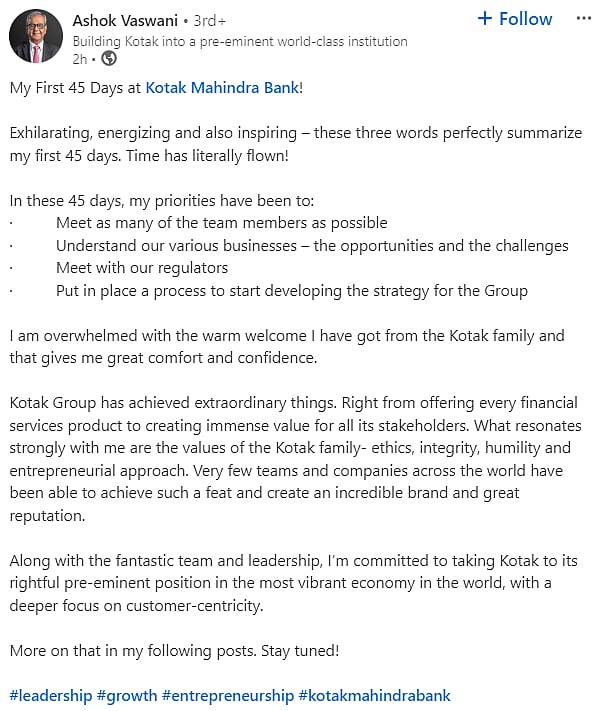 <div class="paragraphs"><p>(Source: LinkedIn account of Ashok Vaswani)</p></div>