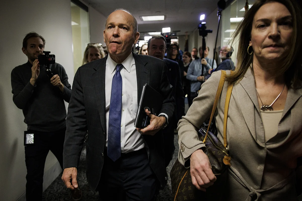 Dave Calhoun on Capitol Hill in Washington, DC, on Jan. 24.Photographer: Samuel Corum/Bloomberg