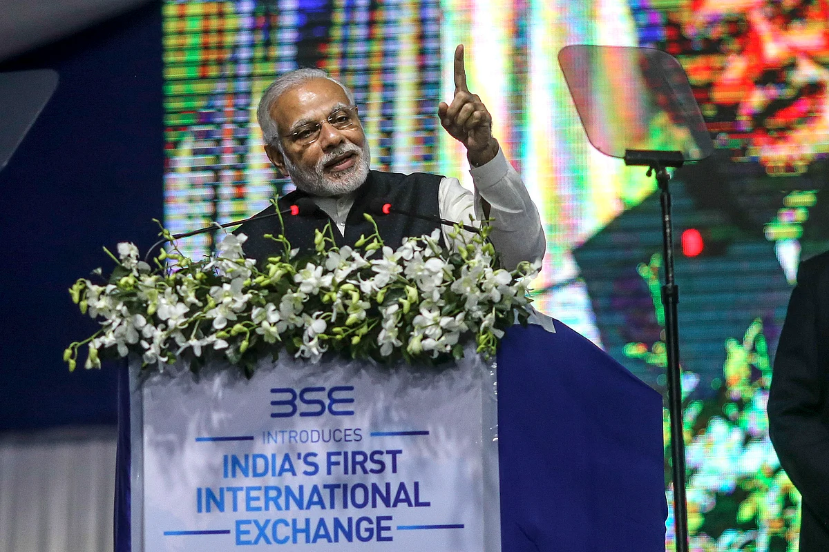 India has vastly expanded infrastructure under Prime Minister Narendra Modi in his bid to lure global capital and supply lines away from Beijing.Photographer: Dhiraj Singh/Bloomberg