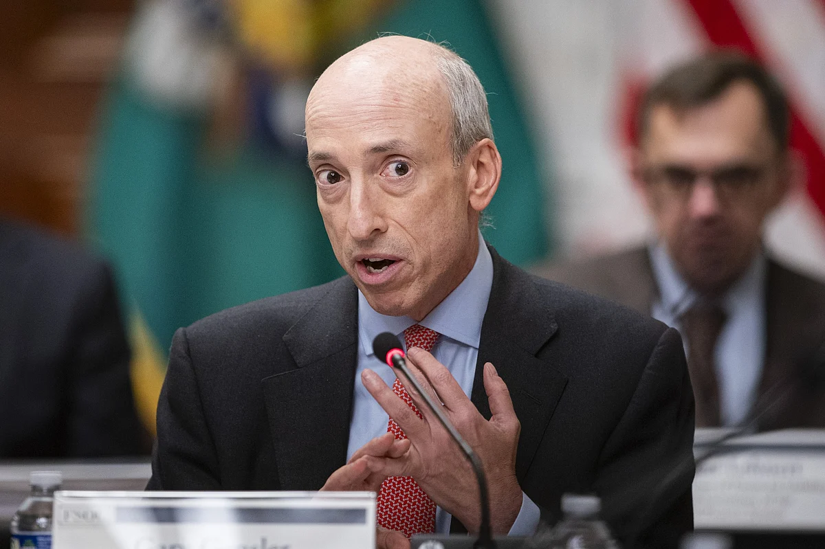 Gary Gensler, chair of the US Securities and Exchange Commission Photographer: Al Drago/Bloomberg