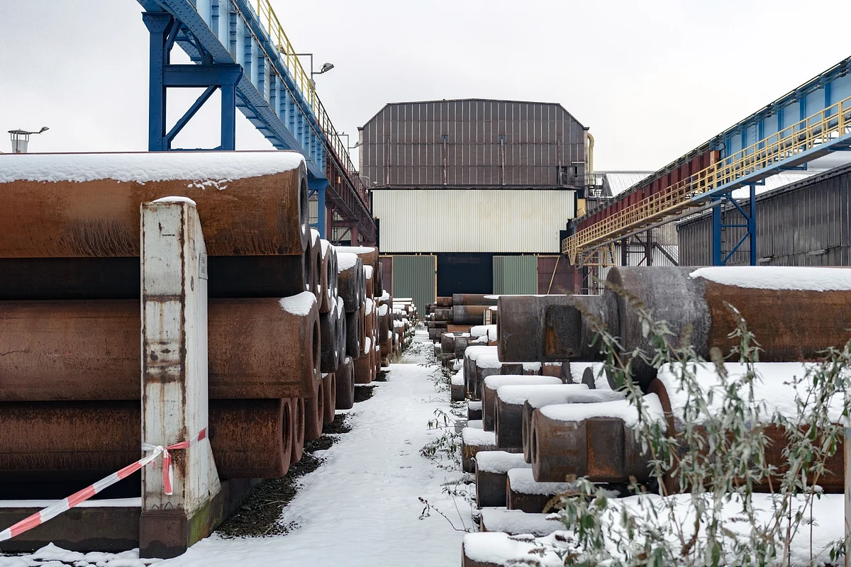 Old equipment at the Vallourec plant. Photographer: Ben Kilb/Bloomberg