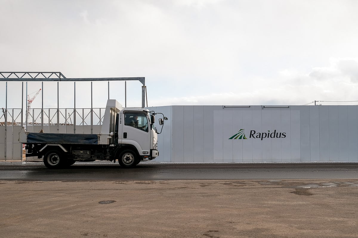 Rapidus says the company will aim for a premium niche market, adding value to its products by shortening delivery time for its bespoke chips.Photographer: Soichiro Koriyama/Bloomberg