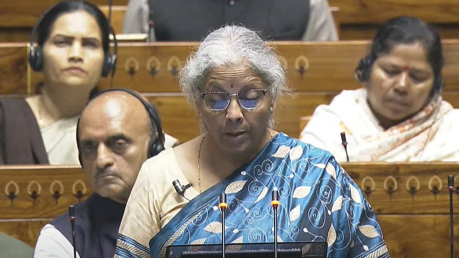 <div class="paragraphs"><p>Finance Minister Nirmala Sitharaman presents the interim Union Budget 2024 (Source: Sansad TV/X) </p></div>