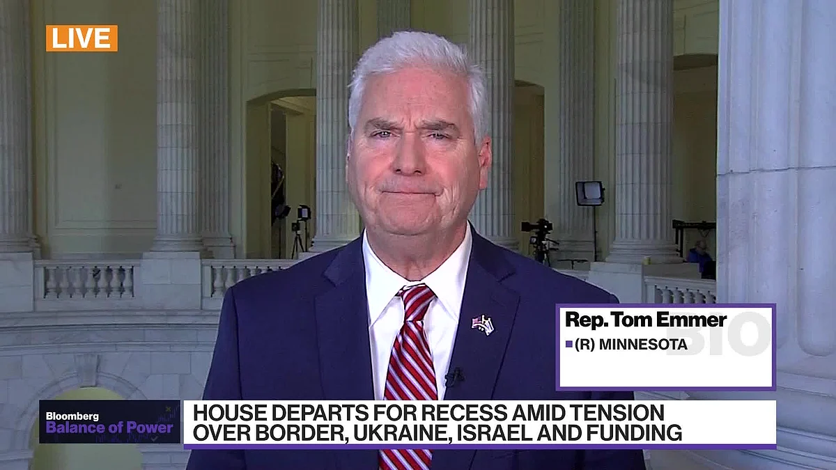 WATCH: Republican Representative Emmer gives his insight on whether or not the American people should brace themselves for a governmentSource: Bloomberg
