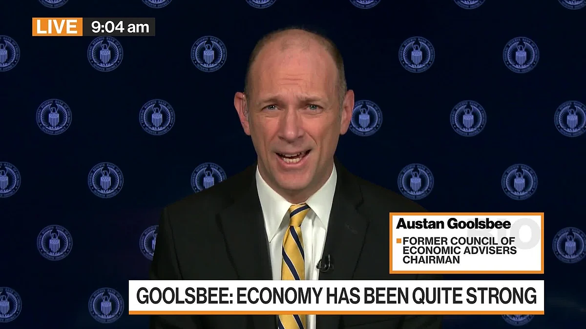 WATCH: Chicago Fed President Austan Goolsbee says reports show the US economy has been very strong on the growth front.Source: Bloomberg