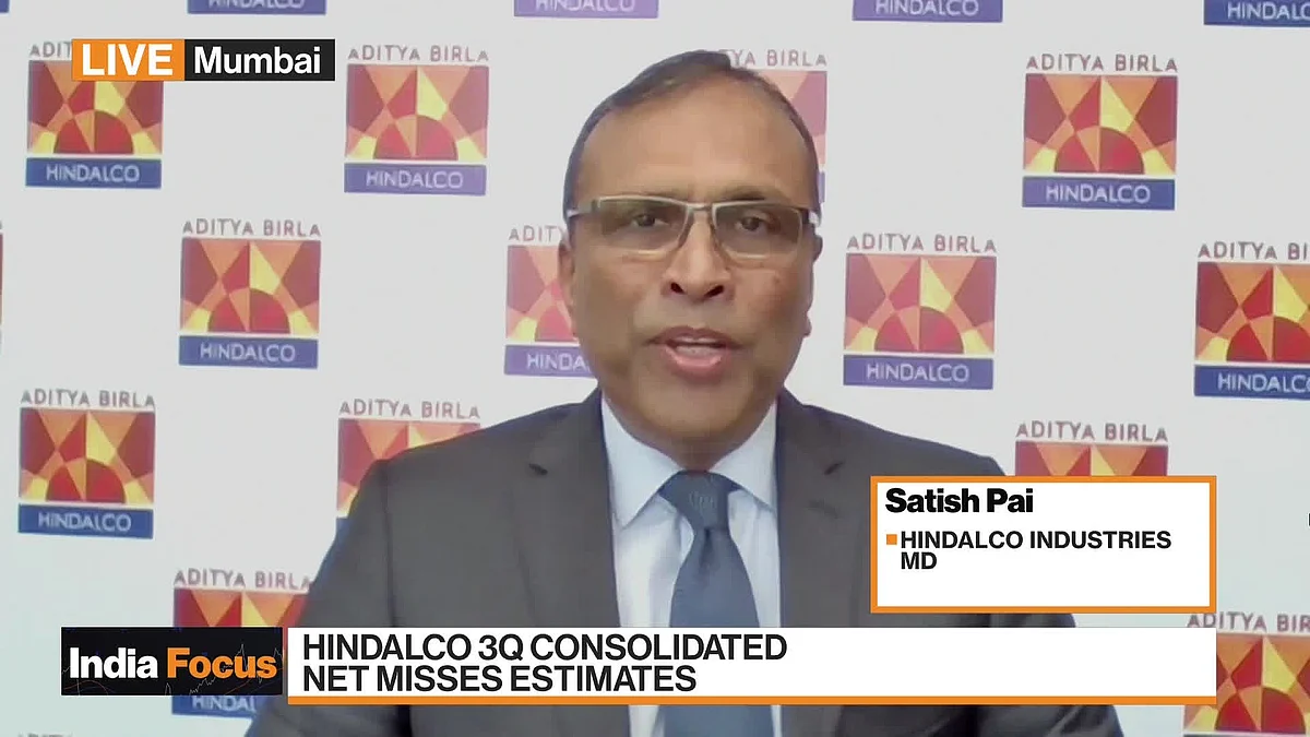 WATCH: Hindalco Industries MD Satish Pai discusses the company’s growth momentum.Source: Bloomberg