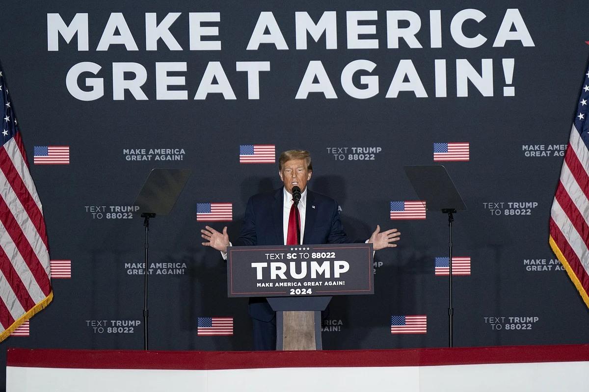 Donald TrumpPhotographer: Allison Joyce/Bloomberg