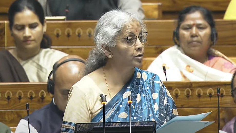 <div class="paragraphs"><p>FM Nirmala Sitharaman presenting the interim Union budget 2024 on Feb. 1. (Source: Sansad TV/X)</p></div>