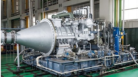 <div class="paragraphs"><p>A steam turbine for cement industry designed by Triveni Turbine Ltd. (Source: Company website)</p></div>