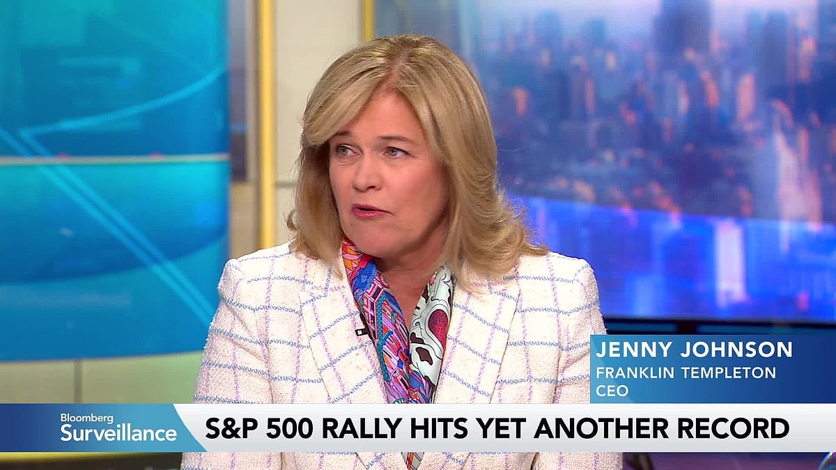 WATCH: Jenny Johnson at Franklin Templeton talks about markets.Source: Bloomberg