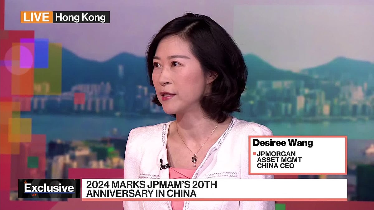 WATCH: Desiree Wang, chief executive officer of JPMorgan Asset Management China, discusses the firm’s strategy for the market.Source: Bloomberg