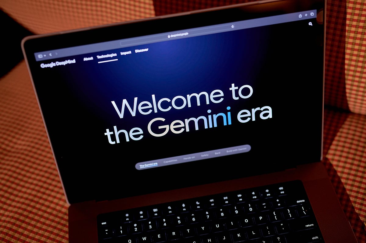 Google’s DeepMind websitePhotographer: Gabby Jones/Bloomberg
