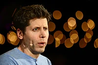 Sam Altman, high priest of AI. 