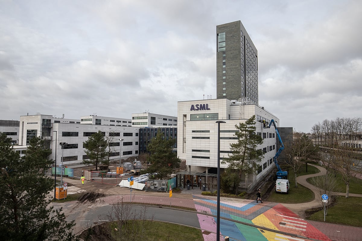 The ASML Holding NV headquarters in Veldhoven, Netherlands, on Wednesday, Jan. 24, 2024. Photographer: Peter Boer/Bloomberg