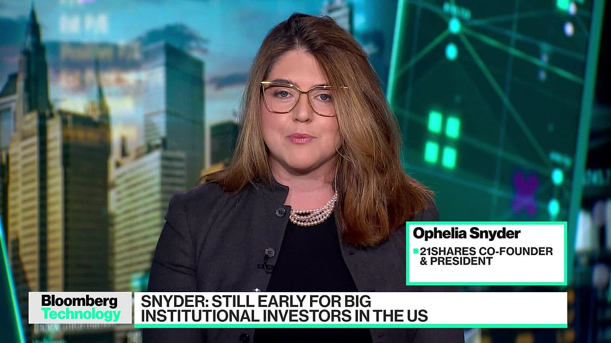 WATCH: 21Shares Co-Founder & President Ophelia Snyder discusses Bitcoin topping $72,000 for the first time.Source: Bloomberg