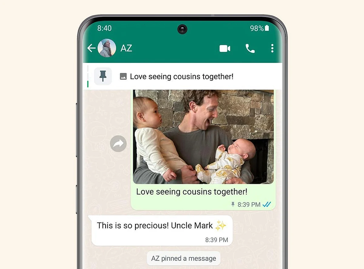 <div class="paragraphs"><p>Image source: Mark Zuckerberg's WhatsApp channel </p></div>