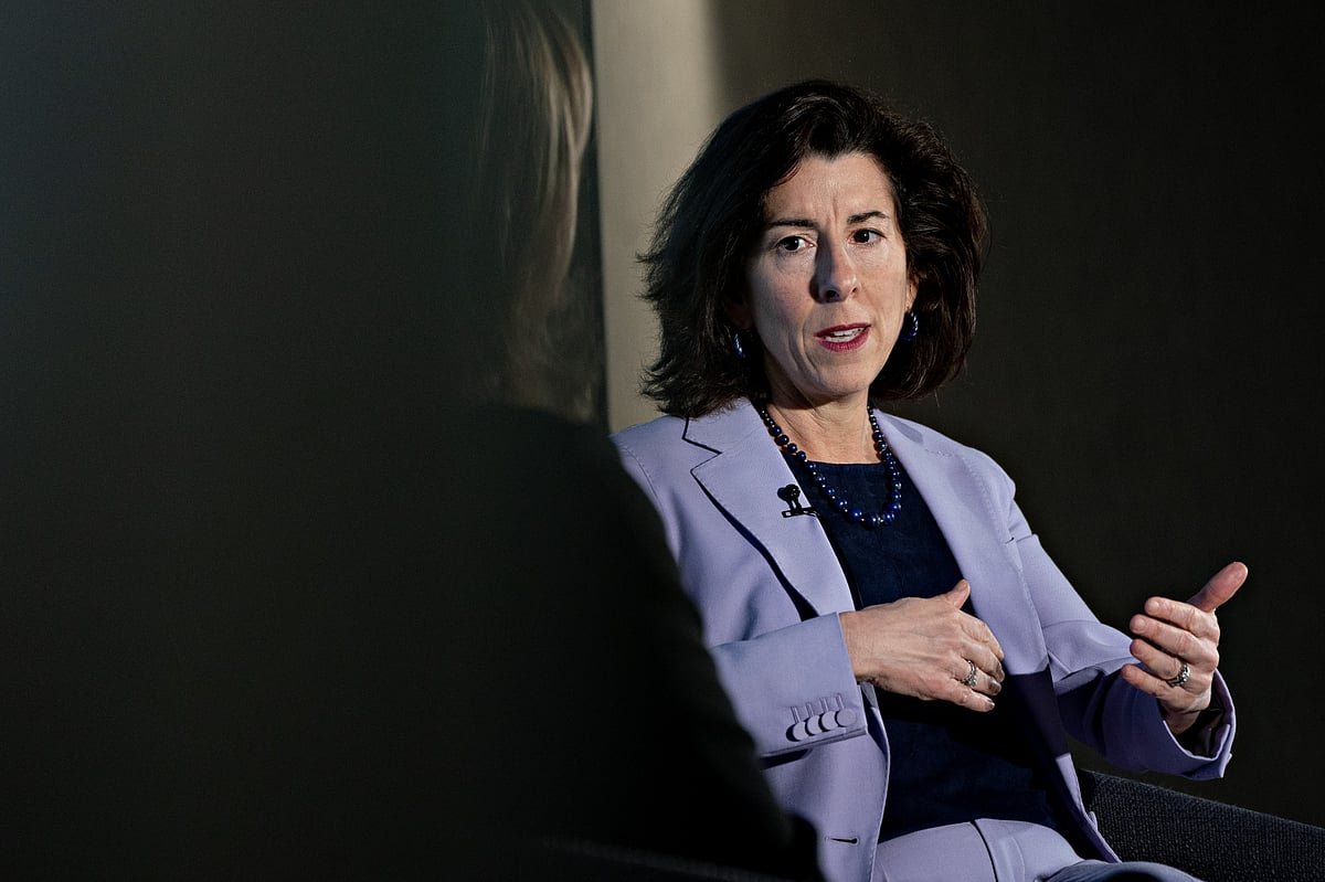 Commerce Secretary Gina RaimondoPhotographer: Andrew Harrer/Bloomberg