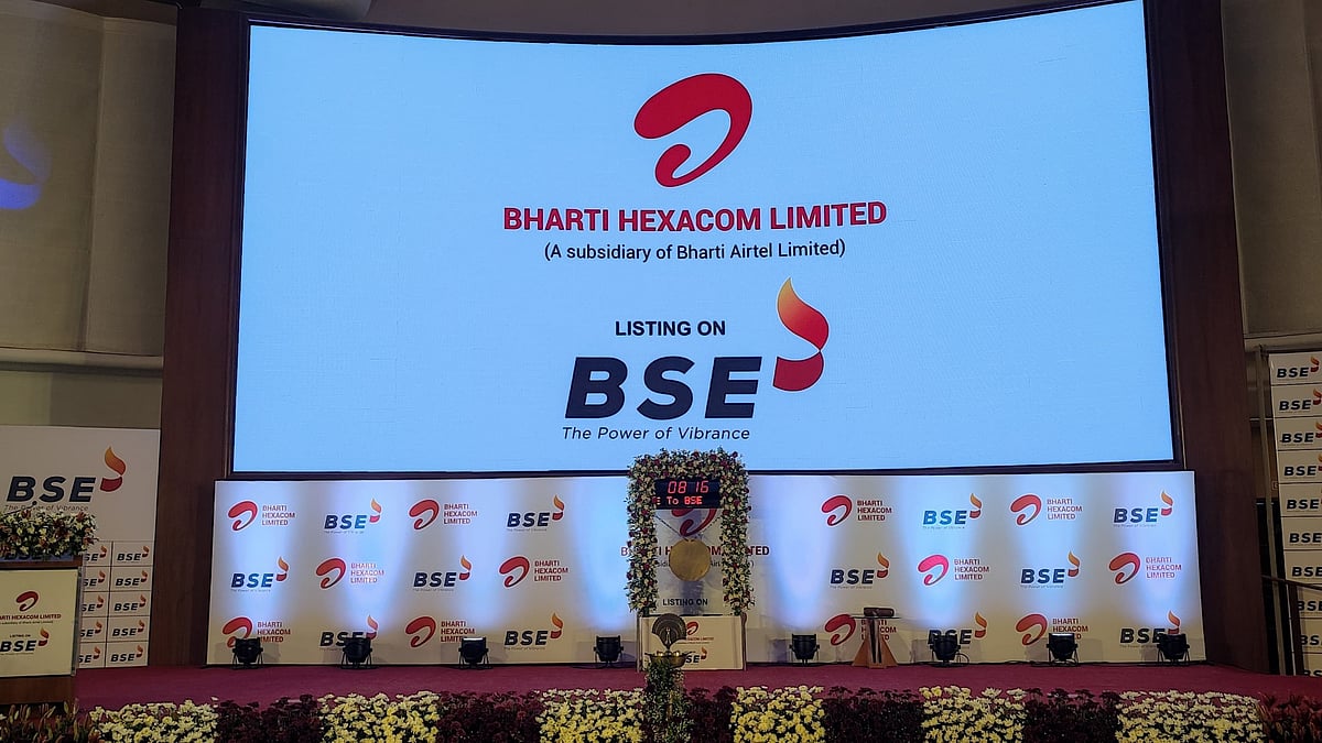 <div class="paragraphs"><p>Bharti Hexacom scrip saw a marginal increase of 0.92% in early trade, at Rs 1,462.80. (Photo source: BSE/X)</p></div>