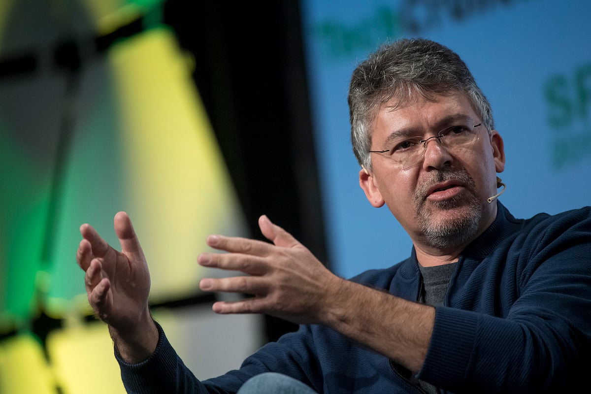 John Giannandrea, head of Apple’s AI efforts, is helping oversee the robotics work.Photographer: David Paul Morris/Bloomberg