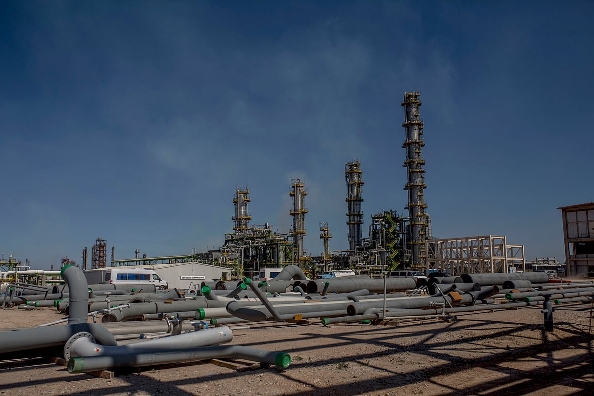 A Pemex refinery in Mexico. Oil shipments from Mexico, a major supplier in the Americas, slid 35% last month to their lowest since 2019.Photographer: Alejandro Cegarra/Bloomberg