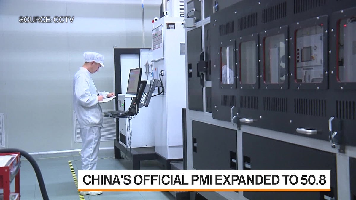 WATCH: China’s manufacturing activity rebounded in March, snapping a five-month decline.