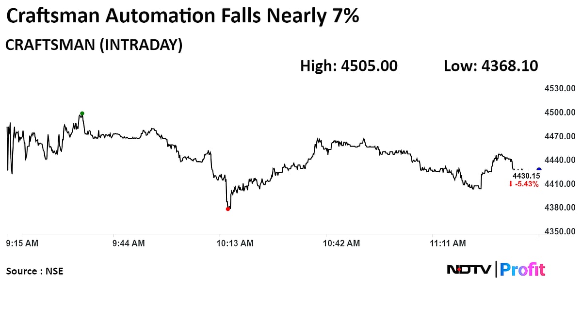 Craftsman Automation Shares Decline After Q4 Profit Falls