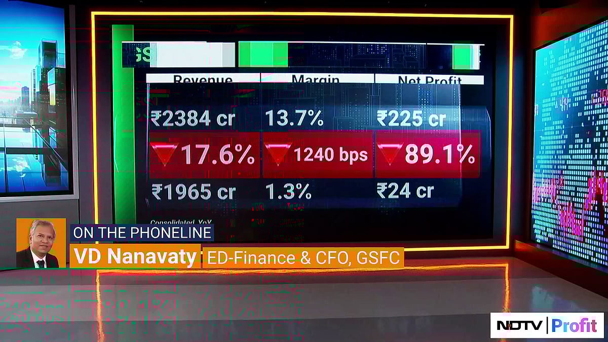 Subsidy Rate Revision Impacts GSFC's Fertiliser Sales | NDTV Profit