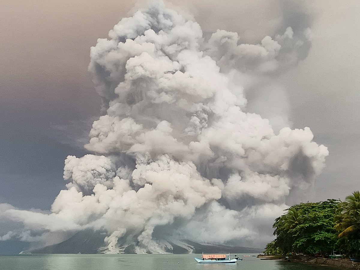 Indonesia Relocates 10,000 People After Volcano Eruptions