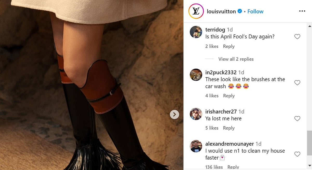 <div class="paragraphs"><p>Comments on LV's new boots</p></div>