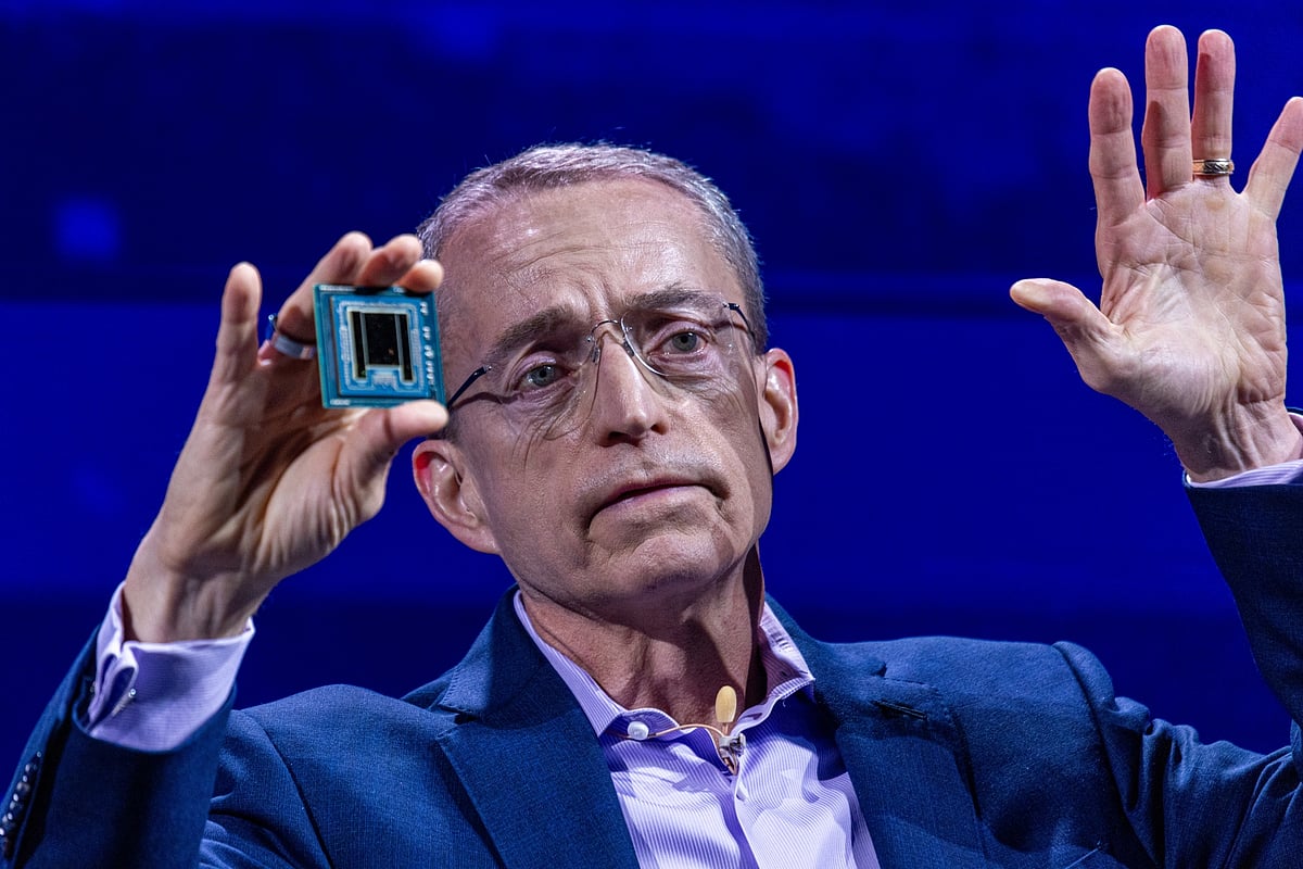 Pat Gelsinger at the Computex show in Taipei on June 4.Photographer: Annabelle Chih/Bloomberg