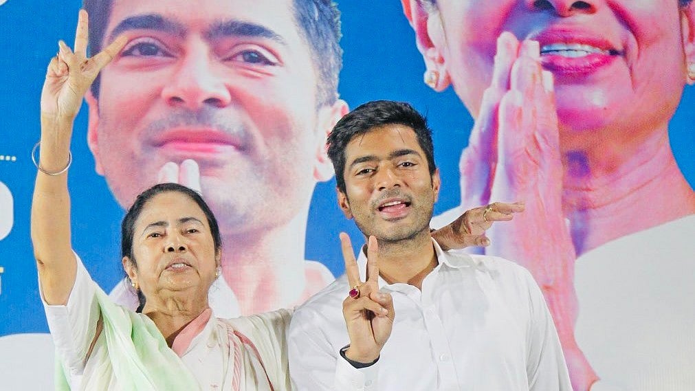 <div class="paragraphs"><p>Mamata Banerjee and Abhishek Banerjee (Source:&nbsp;All India Trinamool Congress/X)</p></div>