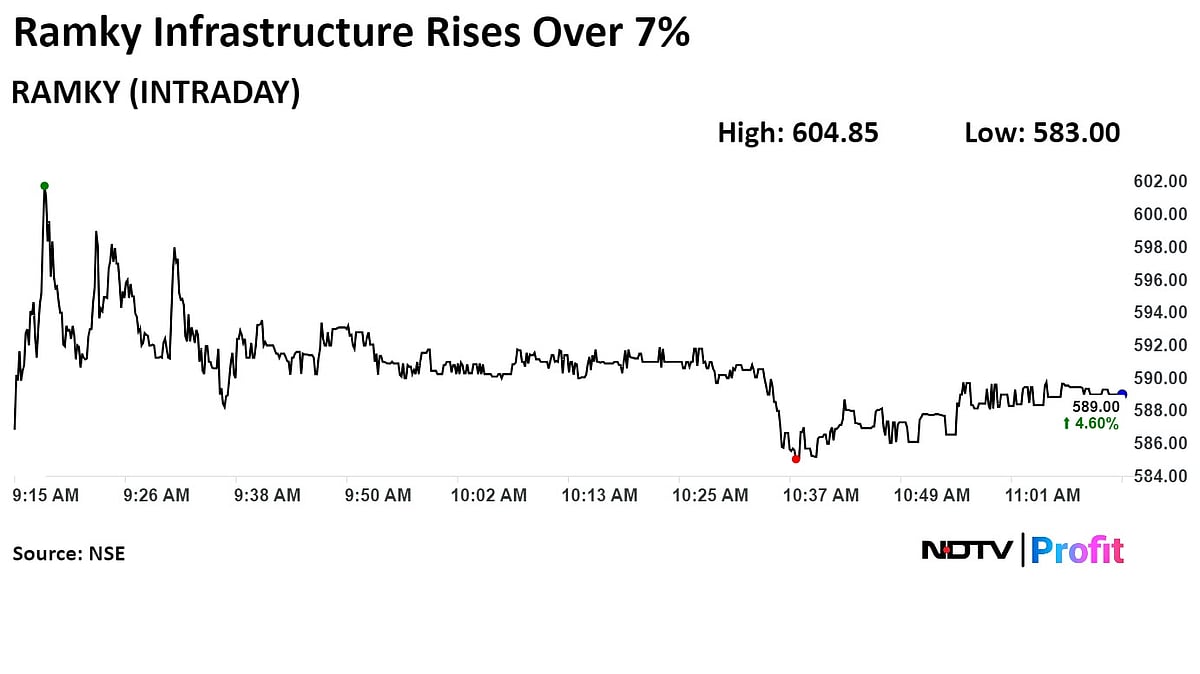 Ramky Infrastructure Share Gains On Two Powergrid Contracts