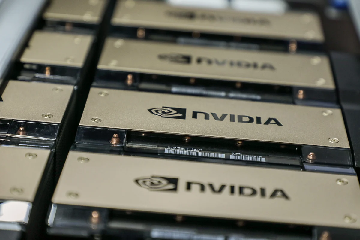 Nvidia rout accelerates.Photographer: Dhiraj Singh/Bloomberg
