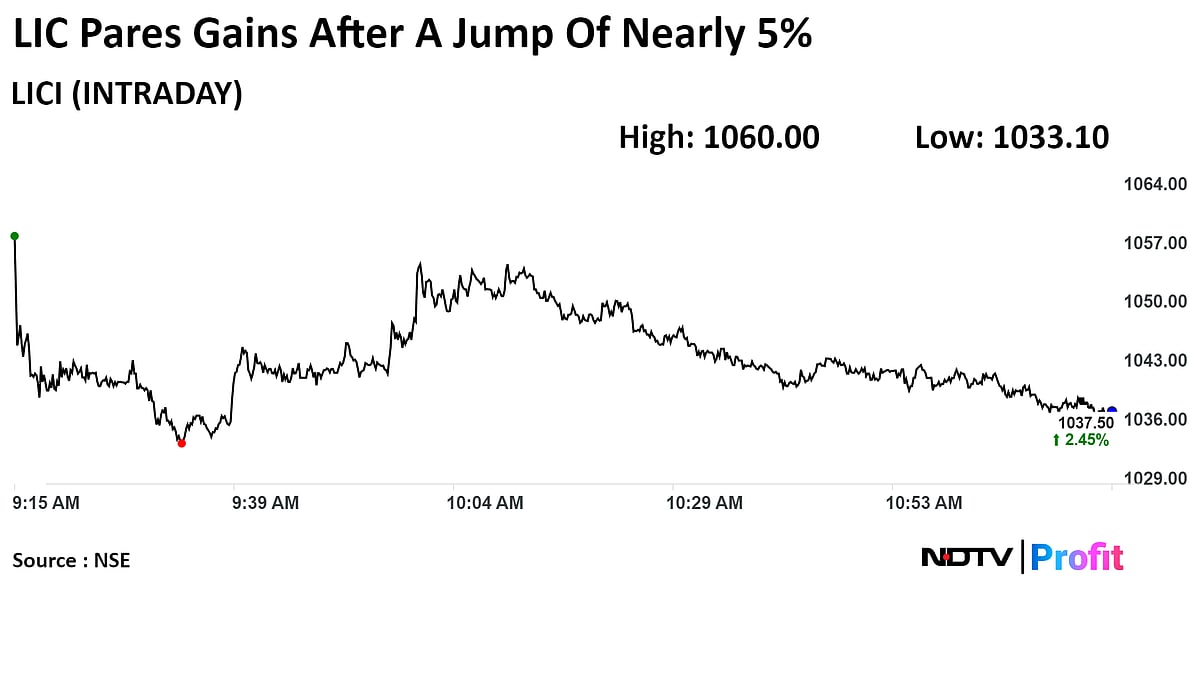 LIC Shares Gain As Analysts Turn Positive On Financials After Exit Polls