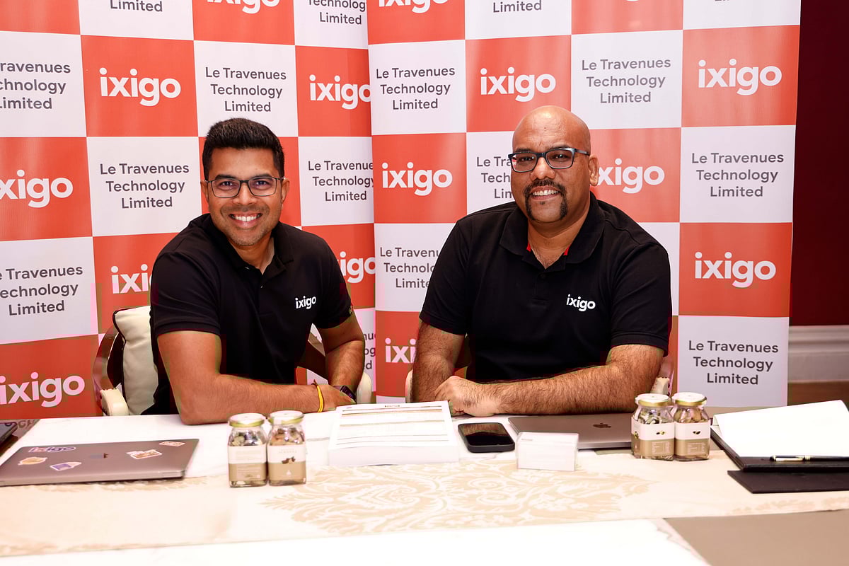 <div class="paragraphs"><p>Aloke Bajpai,&nbsp;Chairman, Managing Director, and Group CEO; and Rajnish Kumar,&nbsp;Director and Group Co-CEO at Ixigo. (Source: Company)</p></div>