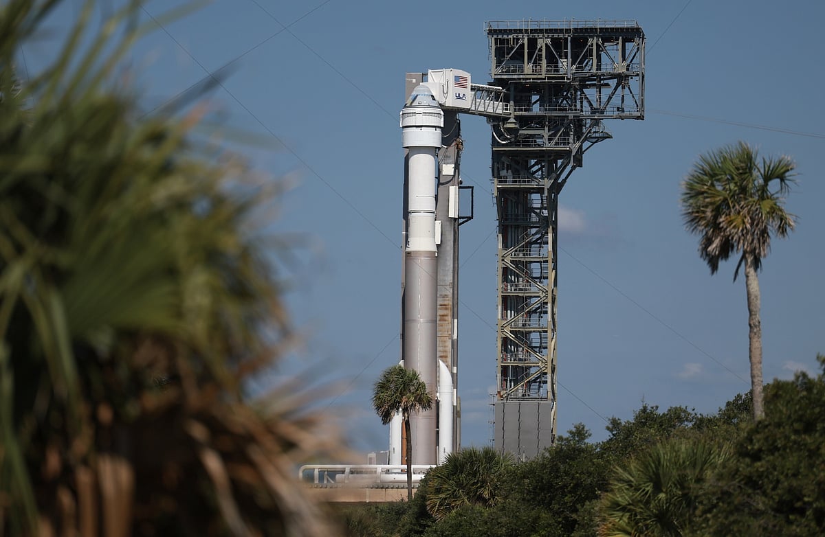Boeing’s Starliner spacecraft in Cape Canaveral, Florida, on May 31.Source: Getty Images North America