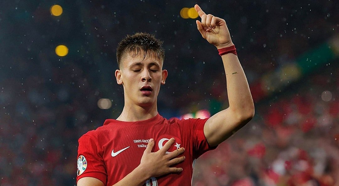 <div class="paragraphs"><p>Arda Güler with his trademark celebration at the UEFA Euro 2024 (Source: Official X profile)</p></div>