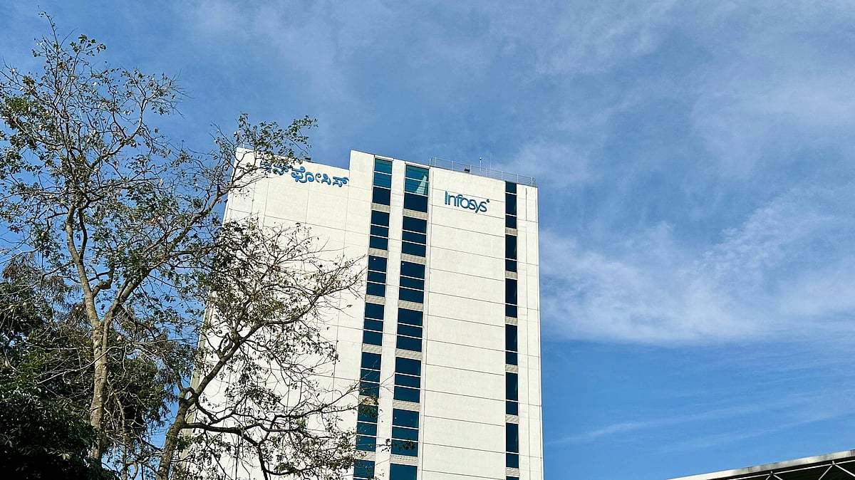 <div class="paragraphs"><p>Infosys Ltd. announced on Thursday an interim dividend of Rs 21 per equity share.</p><p>Infosys office building (Source: Vivek Amare/NDTV Profit)</p></div>