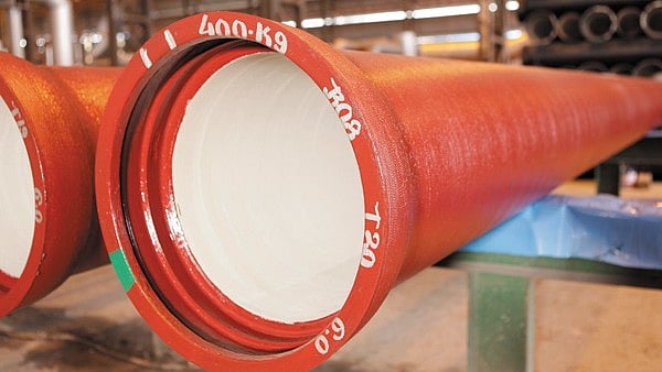 <div class="paragraphs"><p>Ductile Iron pipes manufactured by Jindal Saw Ltd. (Source: Company website)</p></div>