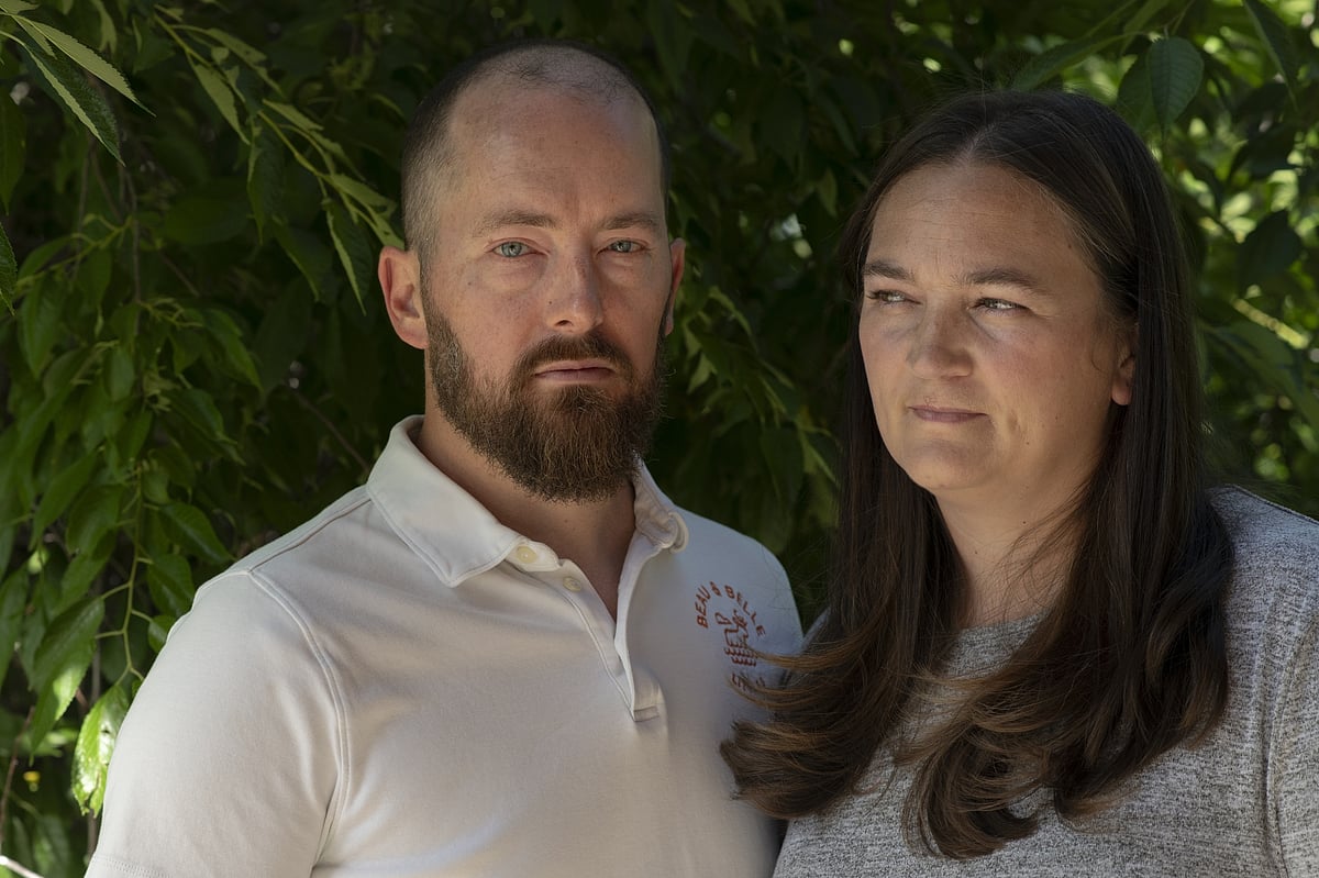 Paul Baron and Rachelle Baron.Photographer: Rachel Woolf/Bloomberg