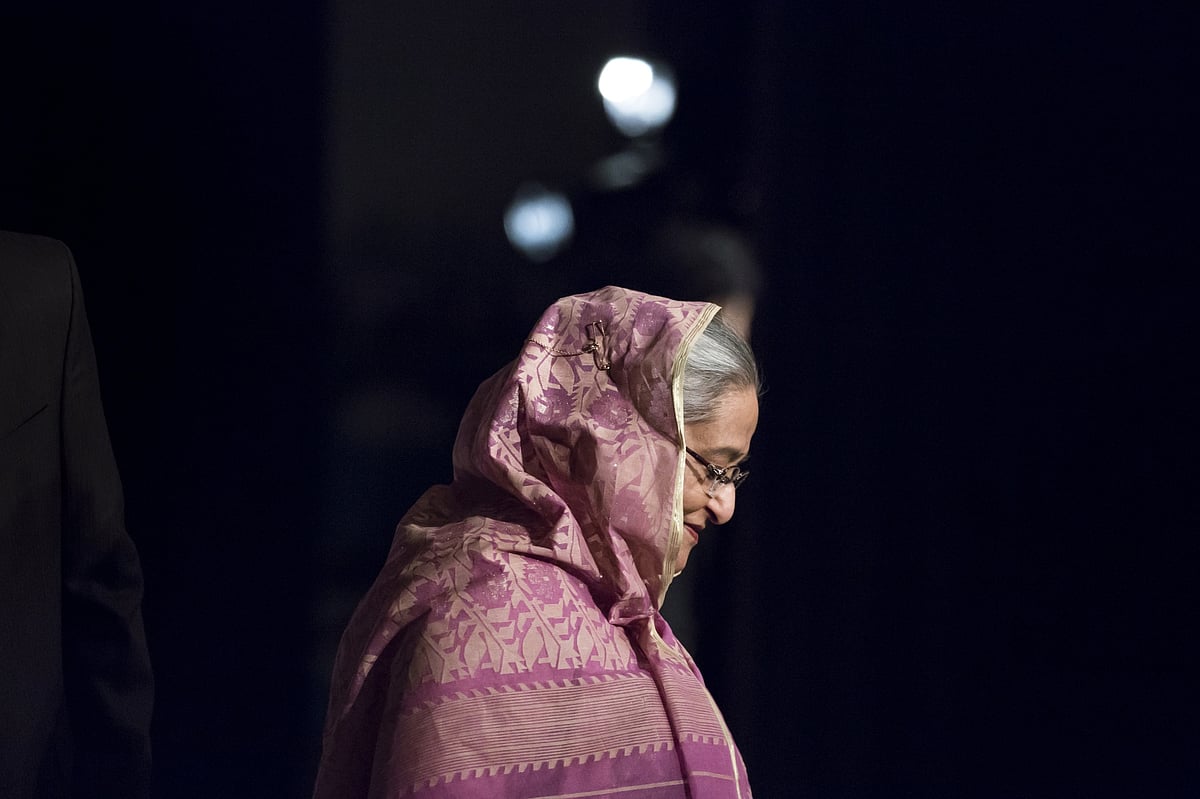 Sheikh HasinaPhotographer: Tomohiro Ohsumi/Getty Images 