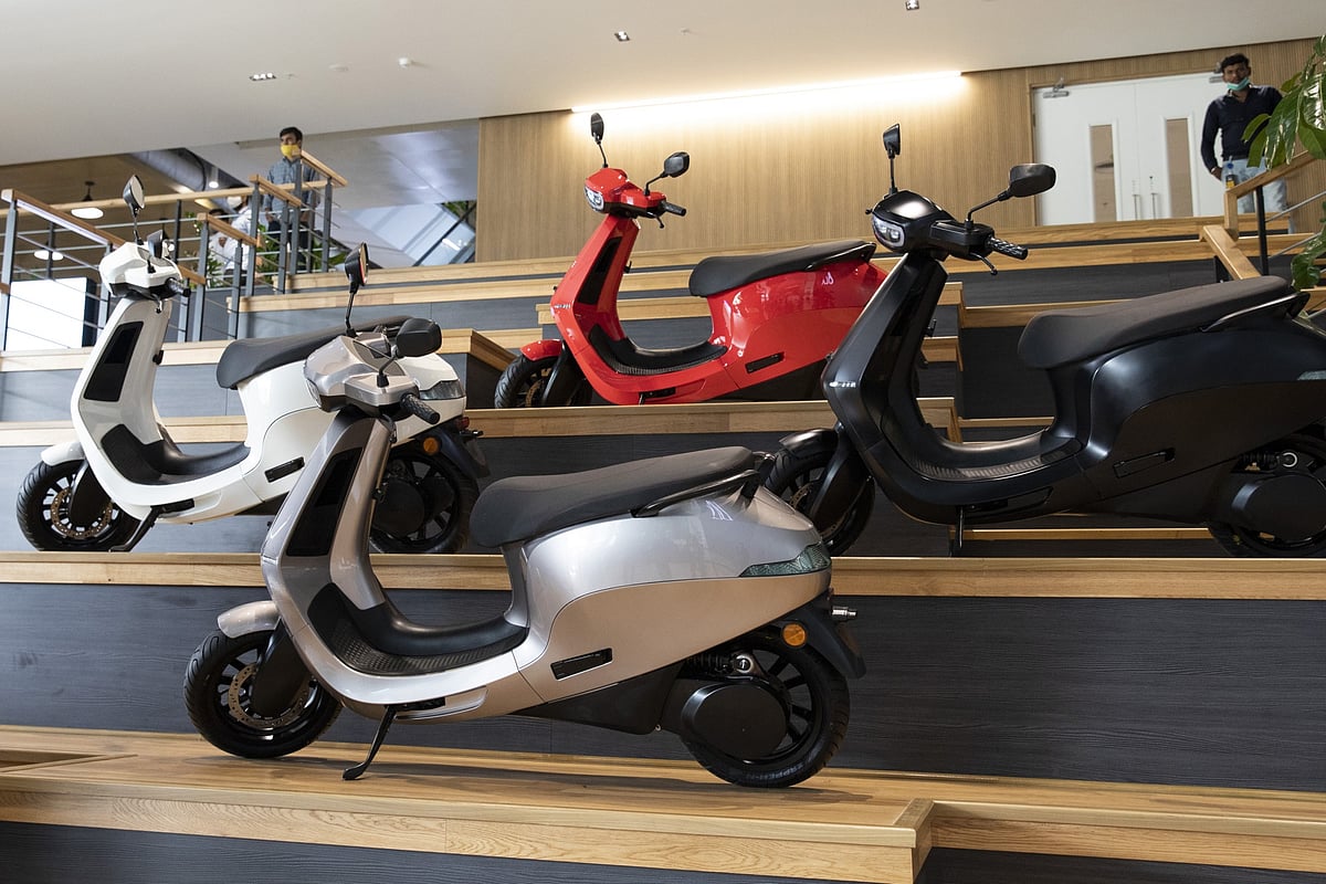 Ola scooters in Bengaluru, India.Photographer: Samyukta Lakshmi/Bloomberg