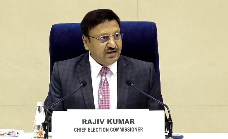 <div class="paragraphs"><p>Chief Election Commissioner Rajiv Kumar.</p></div>