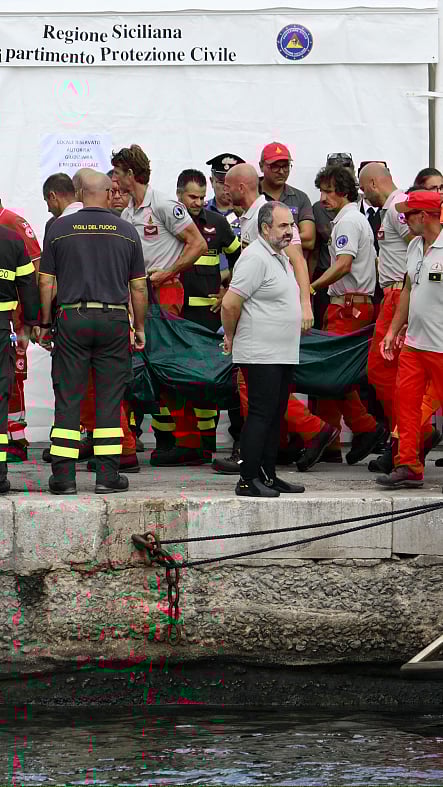 WATCH: Italian divers on Wednesday retrieved several bodies from a sunken yacht off Sicily. Donato Paolo Mancini reports.Source: Bloomberg