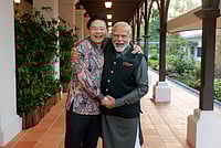 <div class="paragraphs"><p>PM Modi with Prime Minister of Singapore Lawrence Wong(Source: PM Modi/ X profile)</p></div>