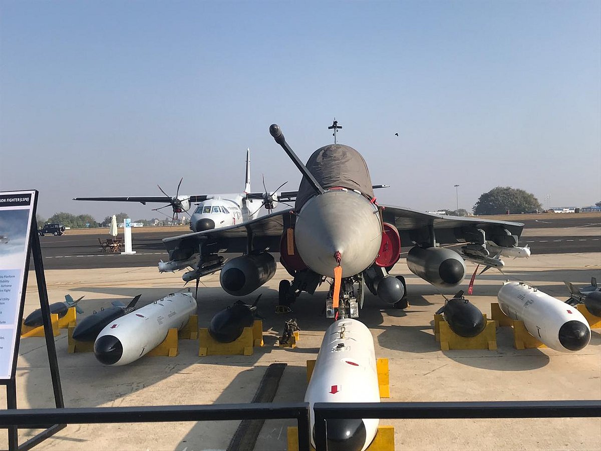 <div class="paragraphs"><p>Bharat Forge Defence and Aerospace and Aero India Show Tejas. (Photo: Vijay Sartape/ NDTV Profit)</p></div>
