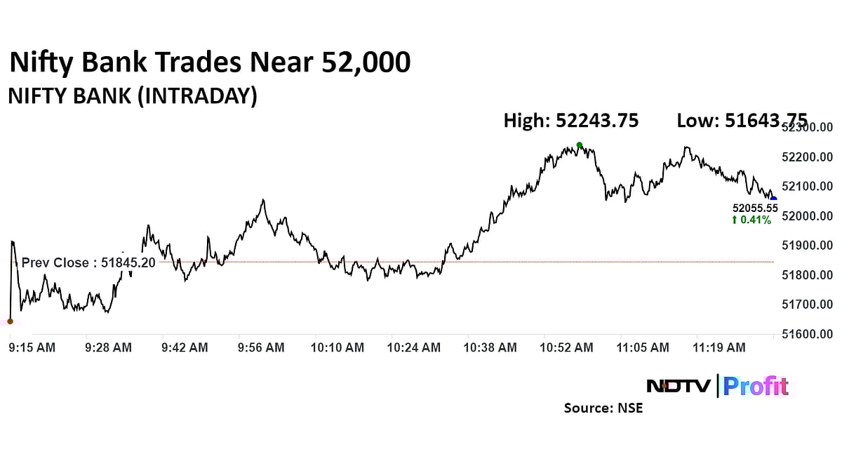 Nifty, Sensex Off Lows As Infosys, Axis Bank Share Prices Rise: Midday Market Update