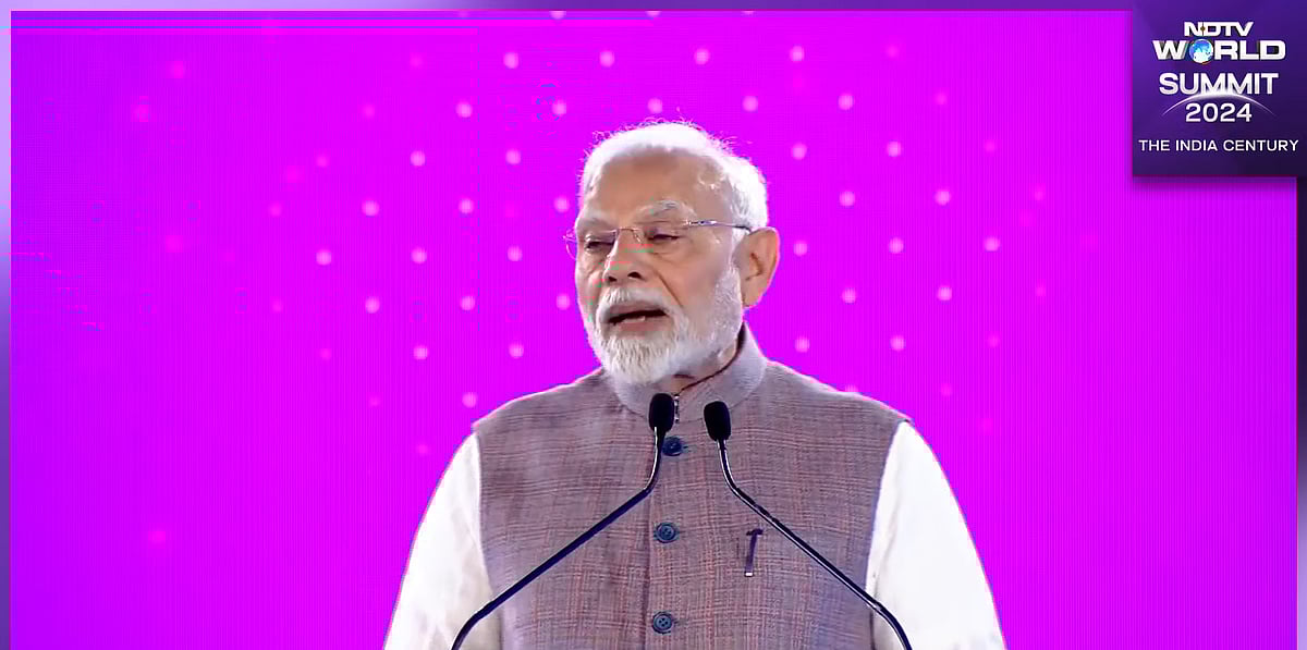 NDTV World Summit PM Highlights Rs 9 Lakh Crore In Development
